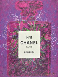 Chanel No5 III by Richard Zarzi - Original on Canvas sized 32x42 inches. Available from Whitewall Galleries